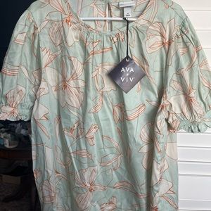 Ava and Viv top. Never worn. Smoke free home.